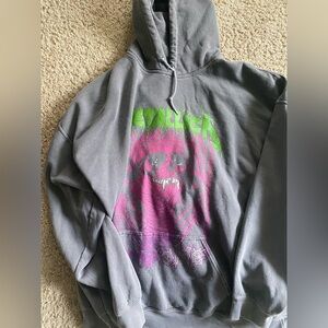 Urban outfitters glitter Metallica hoodie